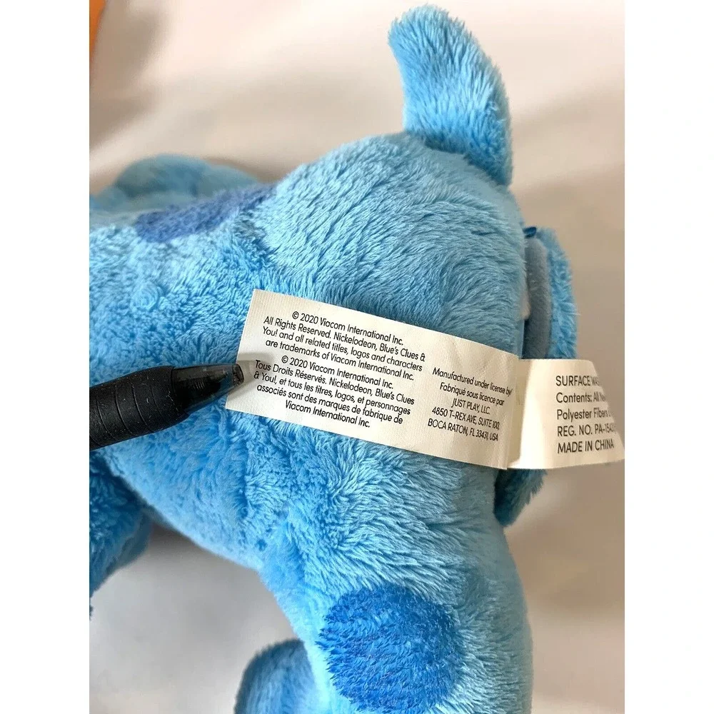 Blues Clues & You Peekaboo‎ Plush Blue Dog Sound Interactive Tested Working